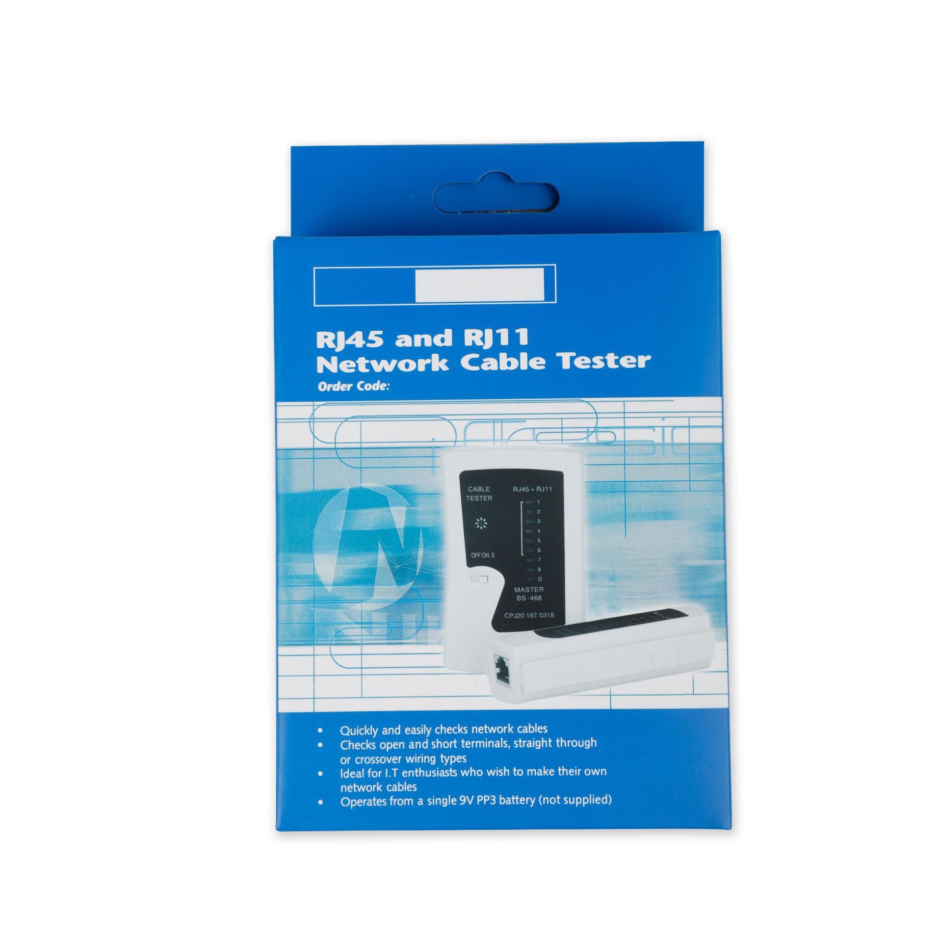 Network Tester 468 Test Instrument Tool Kit Broadband Signal Network Line Tester Checker Line Finder