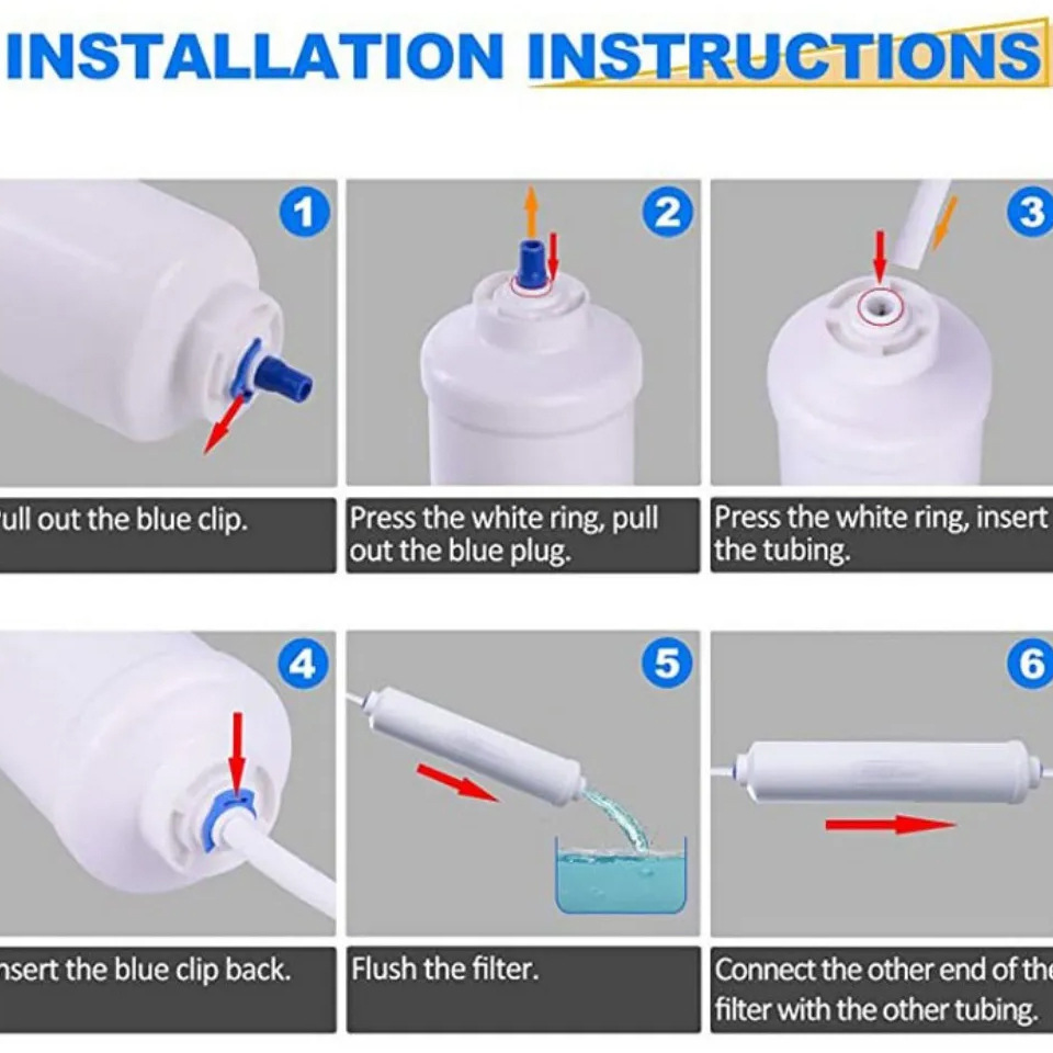 Da29-10105J Refrigerator Water Filter Element Cross-Border Dropshipping Water Purifier Filter Element Activated Carbon Rod