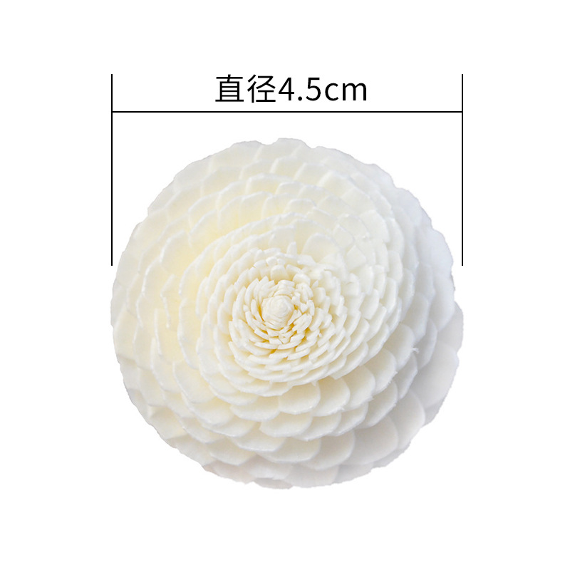 Tongcaohua Spot Aromatherapy Dried Flower 4.5cm Coreless Chrysanthemum Diffuser Flower Fireless Volatile Accessories Factory Direct Sales Fragrance