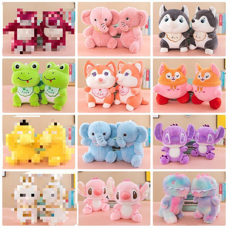 Cartoon Plush Toy Doll Fun Toy Internet Celebrity Doll Machine Stuffed Doll Cute Doll Pendant Wholesale