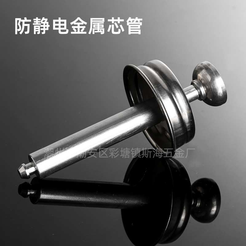 Nail Cleaner Press Bottle Thickened 180ml Repair Copper Core Anti-corrosion Glass Clean Water Nail Unloading Alcohol Bottle