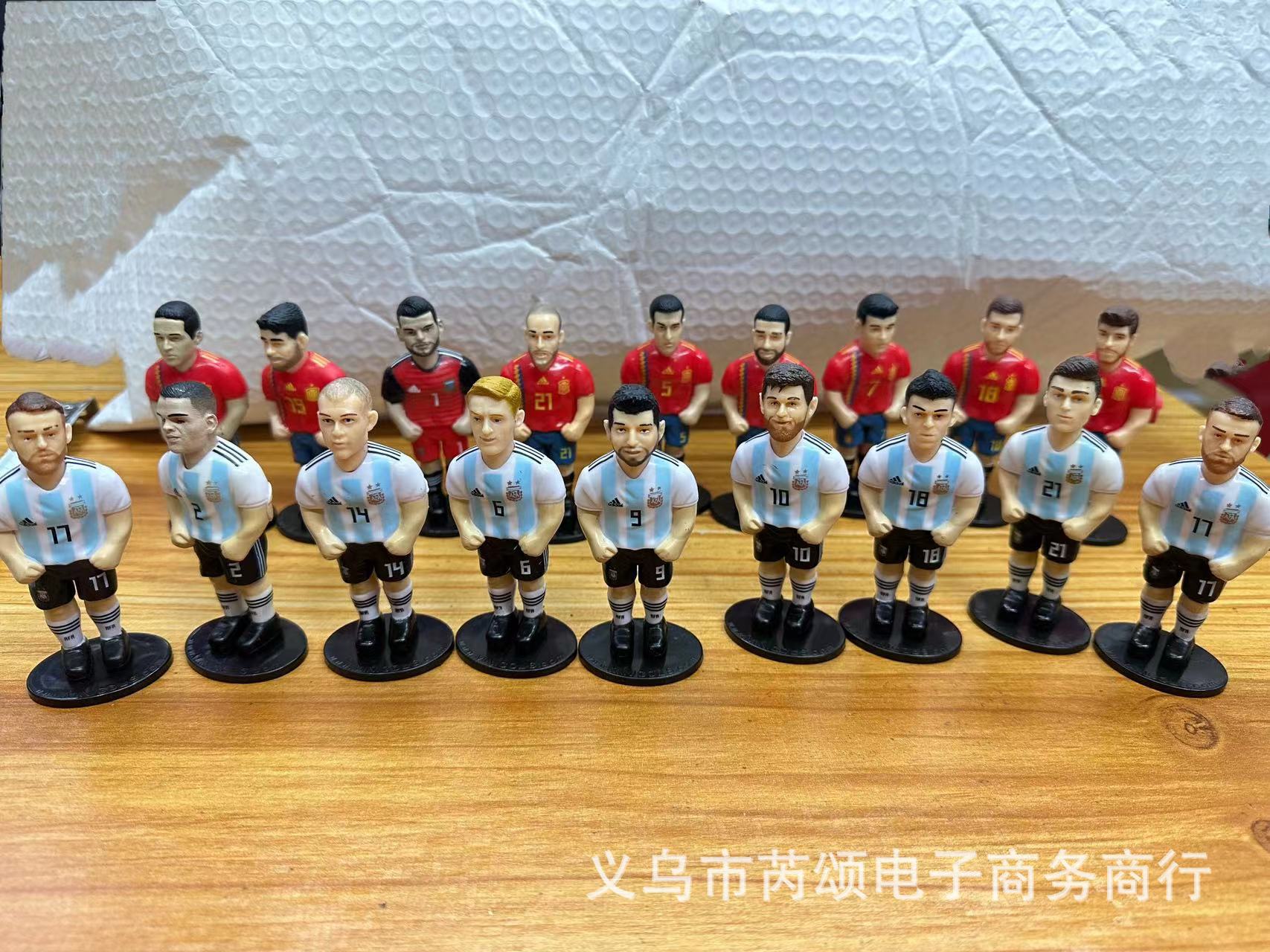A variety of football star doll Football Star Doll car decoration doll cross-border e-commerce toys