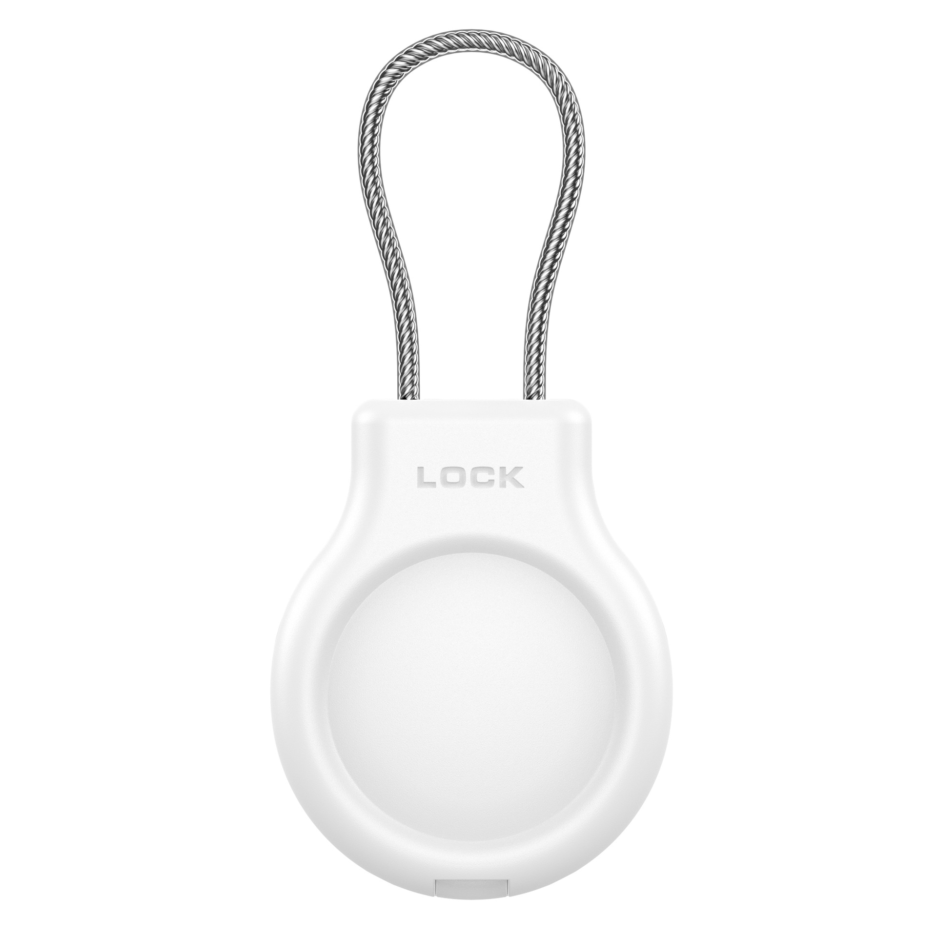 Suitable for Apple Airtag Protective Case Tracker Pc Security Lock Anti-Lost Buckle Locator Waterproof Protective Case