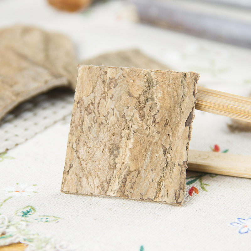 Authentic Chinese Herbal Medicine Sulfur-Free Eucommia 500g Raw Eucommia Tea Old Eucommia Skin Wild Eucommia Free Shipping and Fried Eucommia