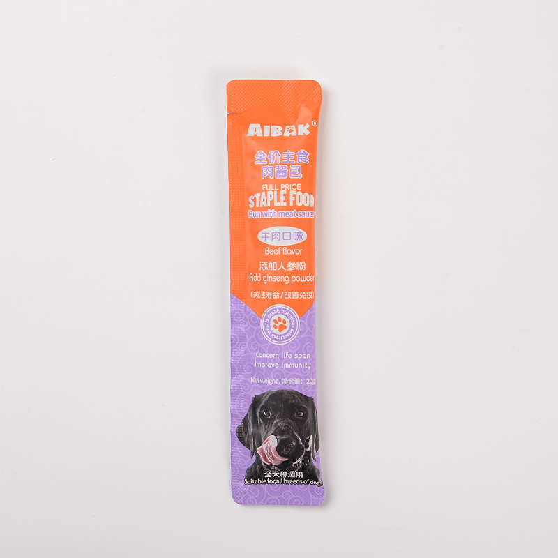 Aibak Full-Price Staple Food Dog Strips Functional Wet Food Package Nutritious Canned Dog Pet Snacks High Protein
