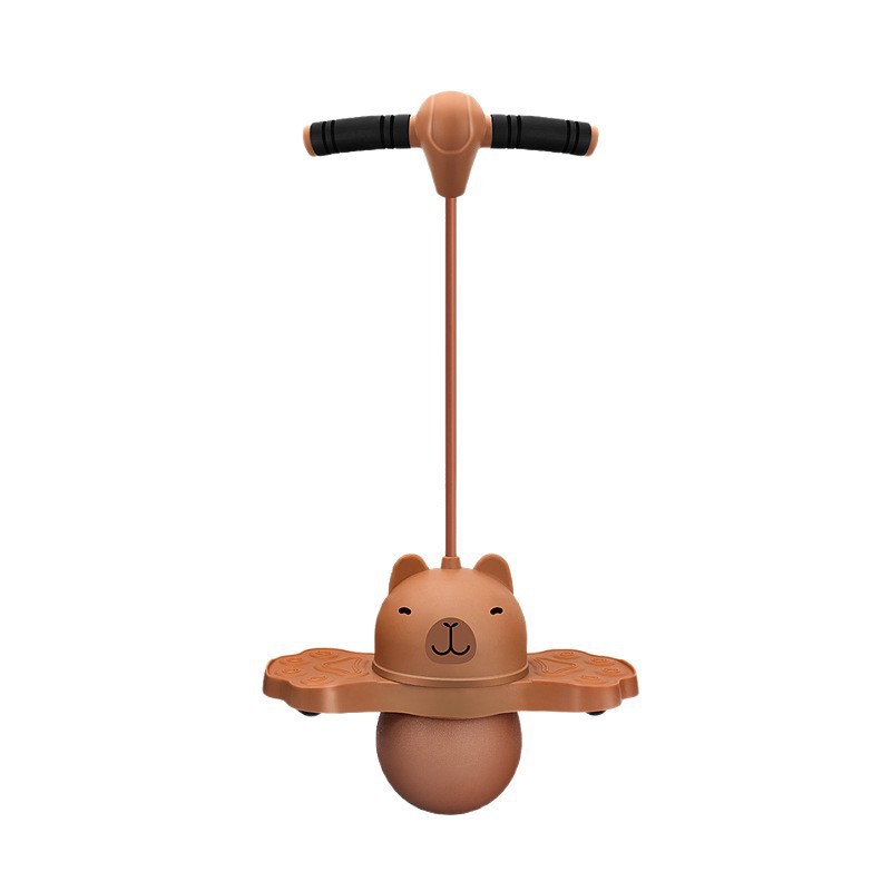 Jumping Ball Kidsren's Bouncy Ball Adult Kidsren's Balance Fitness Sports Luminous Bouncing Ball Capibala Jumping Ball