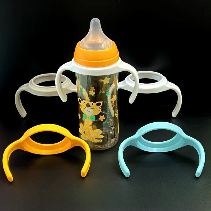 Beizhixing Is Suitable for Be* Family Three-Generation Bottle Handle Accessories, Baby Glass Plastic Bottle Handle, Pp Grip Handle