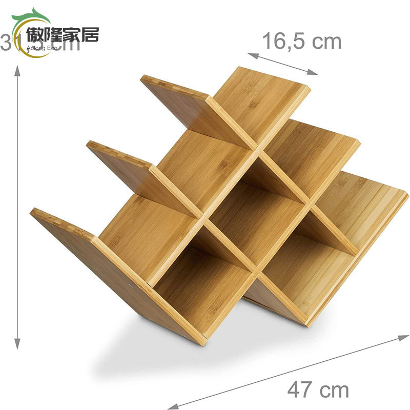 Amazon European Wine Display Rack Red Wine Collection Display Rack Bamboo Desktop Red Wine Display Collection Rack