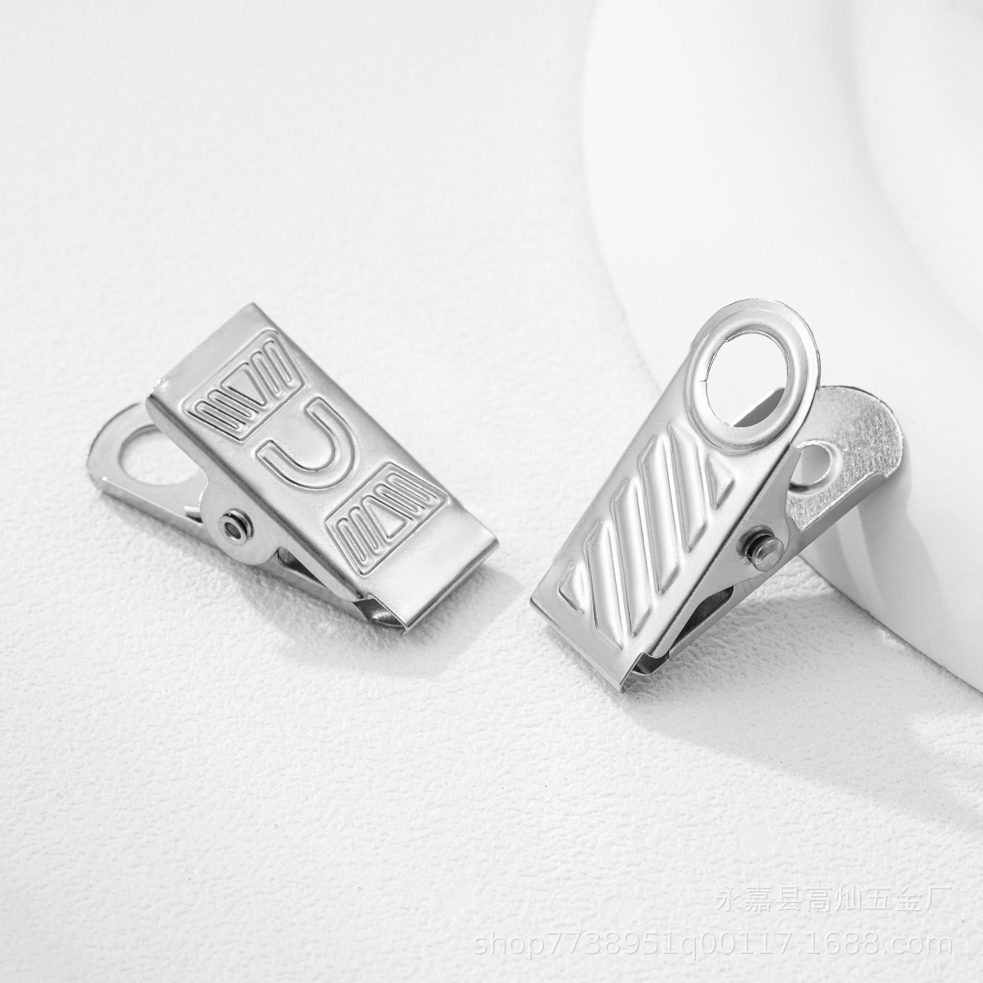 Certificate Holder thickened badge holder square hole factory license holder factory certificate buckle work permit holder certificate buckle iron wallet