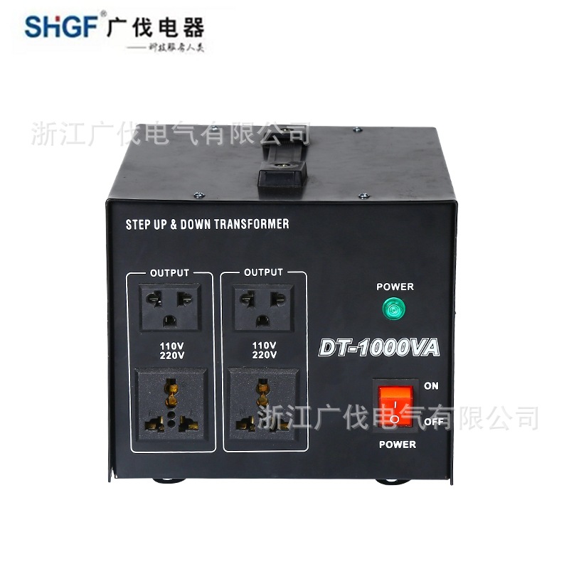 Guangfan export 2000W Japan US rice cooker transformer 220V to 110V to Taiwan Power Converter