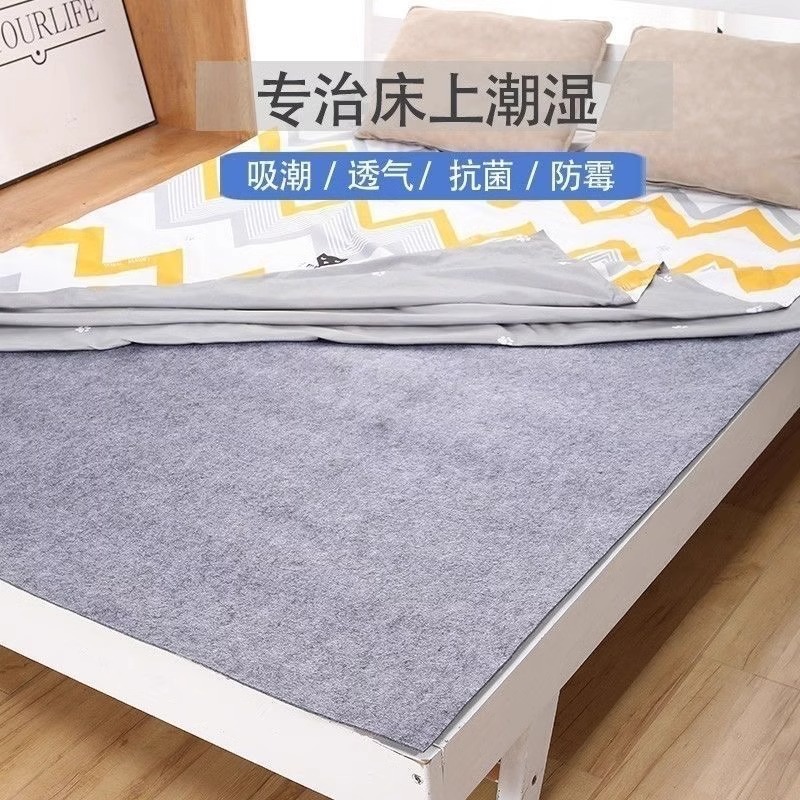 Mattress Mat Student Dormitory Moisture-Absorbing Bed Anti-Mold and Anti-Mite Tatami Moisture-Proof Felt Mat Furniture Moisture-Proof