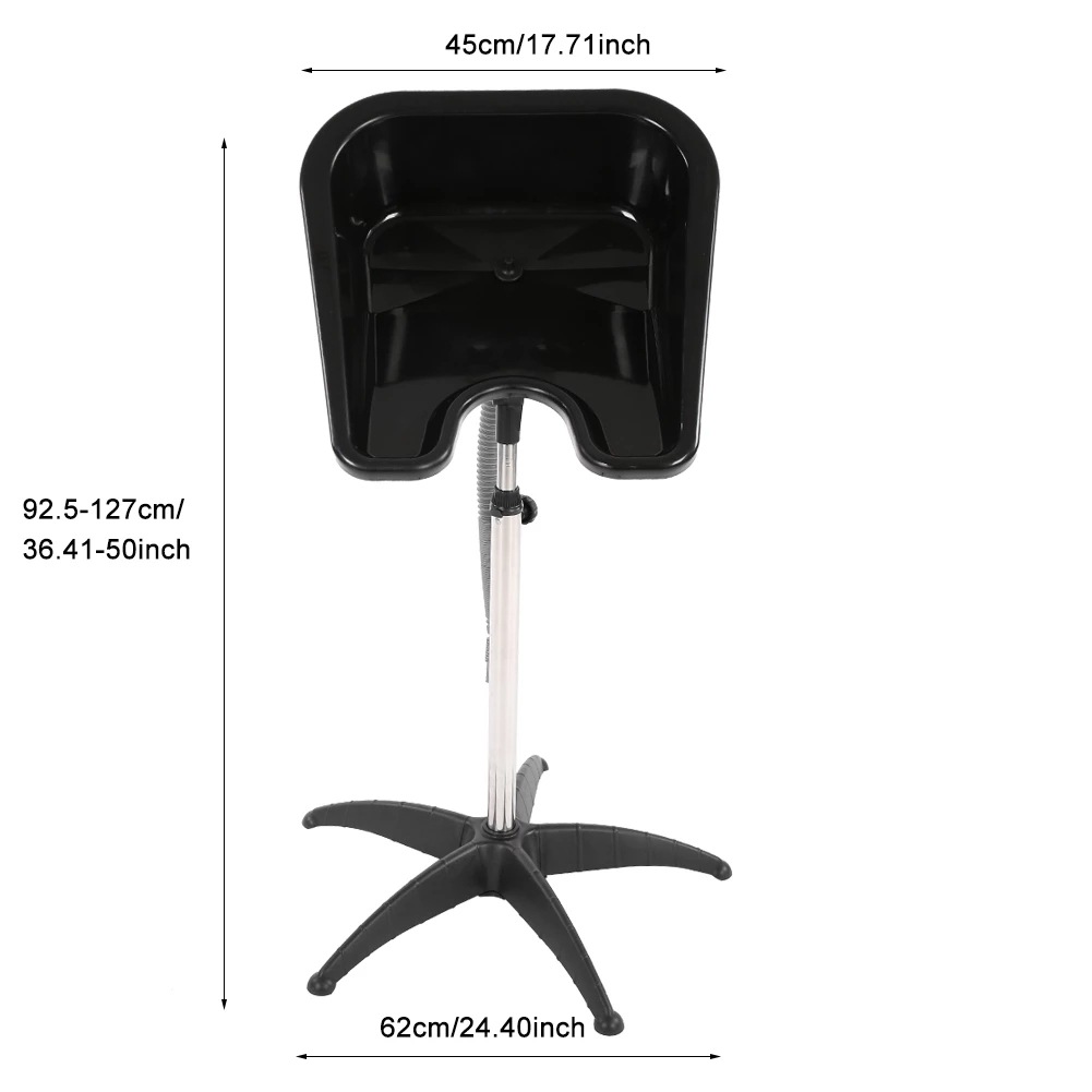 Portable Adjustable Salon Deep Shampoo Basin Sink Hairdressing Drainage Hose Equipment Care