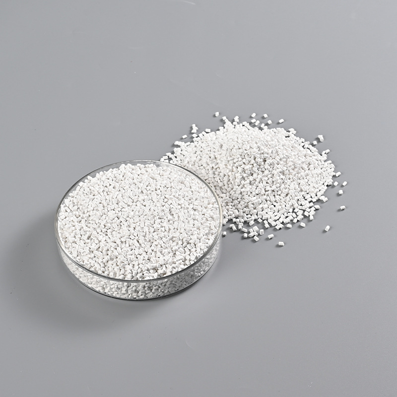 厂家直供PC白色母粒高柔韧塑料制品原料高强度汽车零件专用原材料