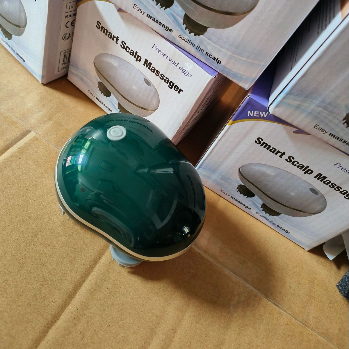 Cross-border head massager electric kneading vibration massager scalp massage dragon claw hand scalp kneading massage machine