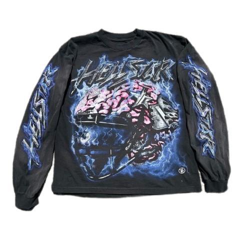 2024 spring new men and women couple round neck sweater 3D Printing Series creative theme printing can be used for children's clothing