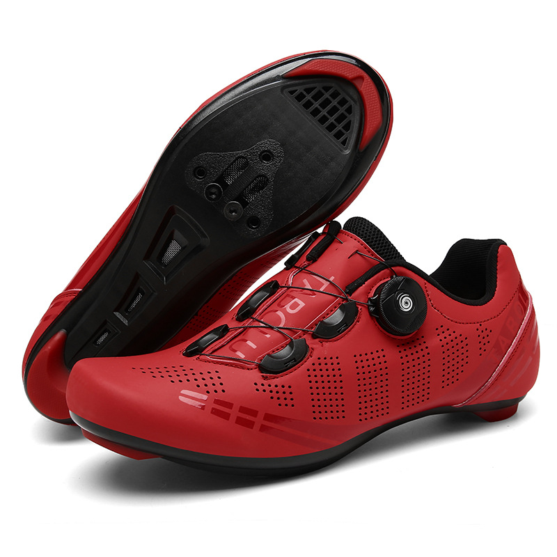 Spring and summer 2021 new cross-border export source road bicycle lock shoes men's mountain cycling shoes children's bicycle shoes