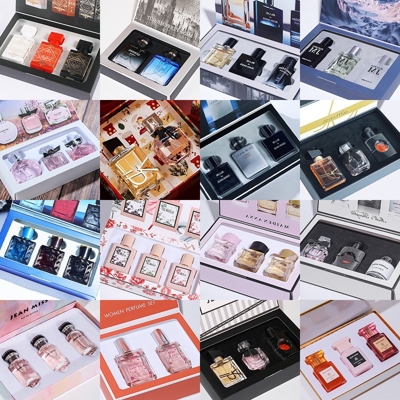 Small Town Yixiang Men's Perfume suit Encounters Blue Cologne Men's Advanced Sense Vietnamese Women's Perfume Factory