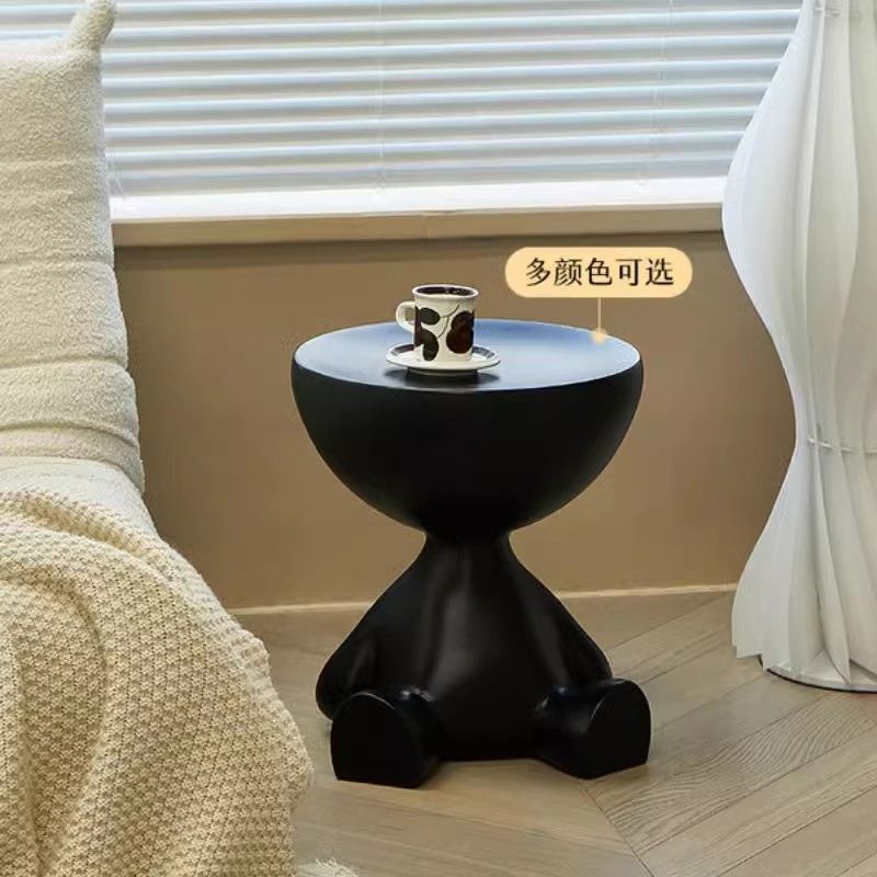 Cream Style Bedside Table Simple Modern Bedroom Home Storage Rack Small Coffee Table Creative Sofa Side Table Bedside Table
