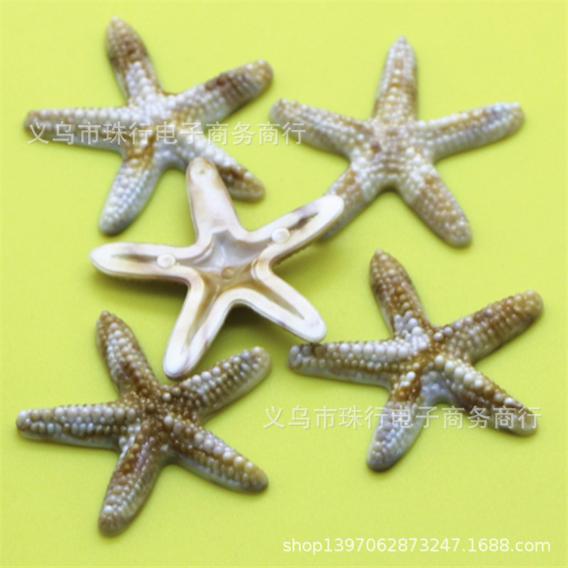 Wholesale Simulated Acrylic Simulated Starfish Mediterranean Starfish Decoration Mobile Phone Case Patch Fish Tank Decoration Ornaments