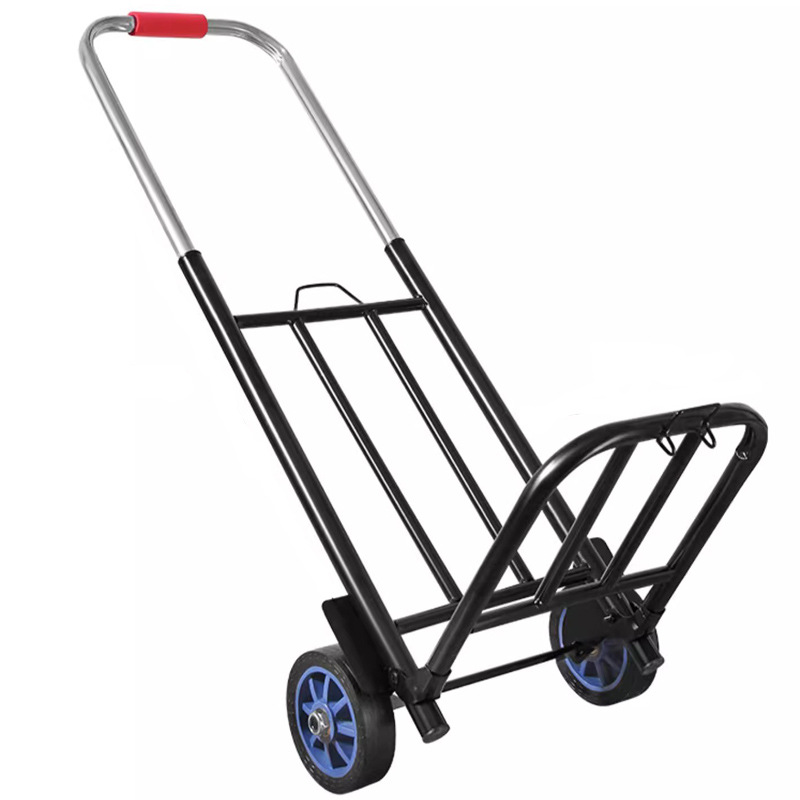 Hand Pull Car Folding Carrying Trailer Home Shopping Goods Shopping Food Shopping Express Portable Trolley Luggage Small Trolley