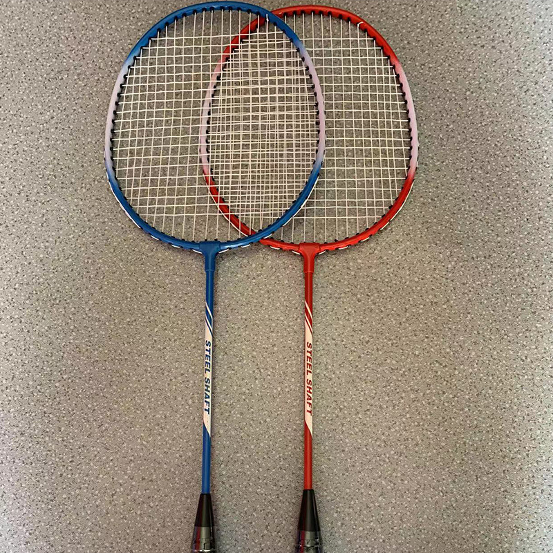 Set badminton split racket factory direct supply resistant iron alloy badminton racket adult beginner sports goods