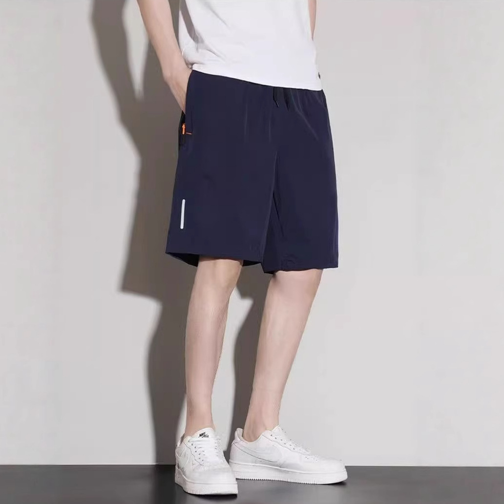 Men's Summer Casual Quick-Drying Shorts, Home Loose Breathable Shorts, Sports Outdoor Beach Shorts