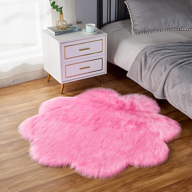 Toilet Sink Silk Green Double-Sided Oval Red Embossed Ins Opening Entry Door Mat Log Shu