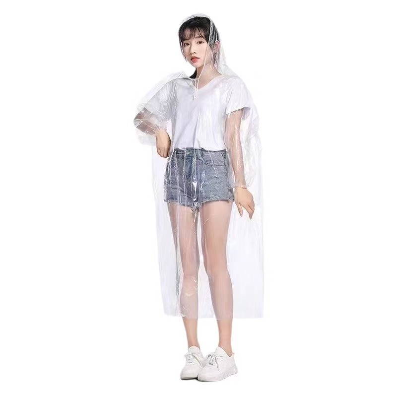 Disposable Extended Raincoat Pullover Style New Material Adult Rafting Outdoor Travel Poncho Wholesale Manufacturer Waterproof