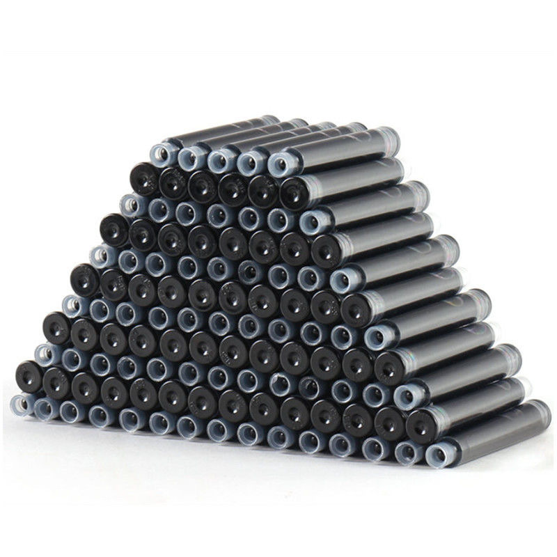 Каллиграфическая мягкая ручка с черными чернилами, сменный чернильный мешок 2.6 3.4 мм, стандартный мешок для студентов