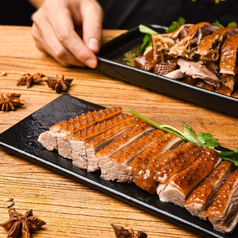 Rongchang Braised Goose Whole [Hyperthyroidism Brother] Jiang Ge's Same Style Freshly Braised Ready-To-Eat Heated Instant Food from Chongqing Specialty