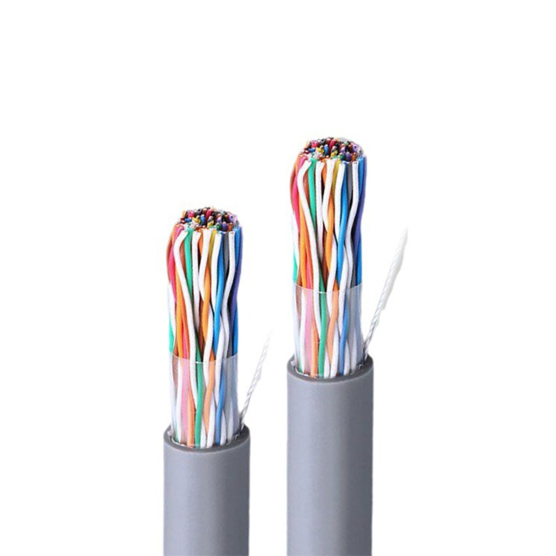 Hya Large Pair 25 Pairs 30/50/100 Pairs Telephone Communication Line Voice Cable Category 3 Oxygen-Free Copper Outdoor Armored