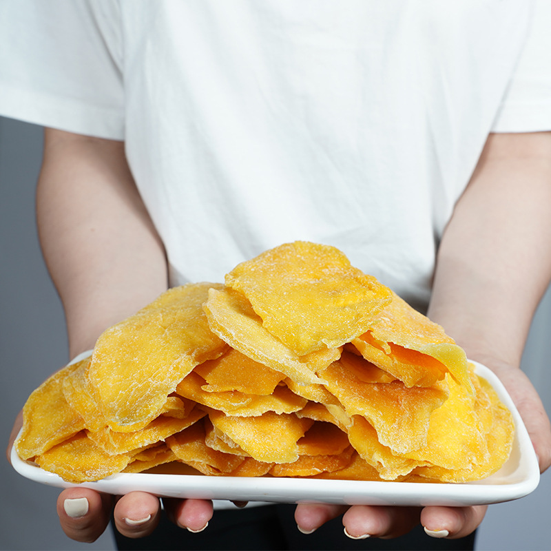 Yuebaihui Dried Mango Vietnamese Guangxi Flavor 500g 100g 50g Preserved Fruit Snacks Wholesale