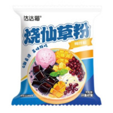 Домашний черно-белый порошок желе, безварочный, поддерживает здоровые закуски