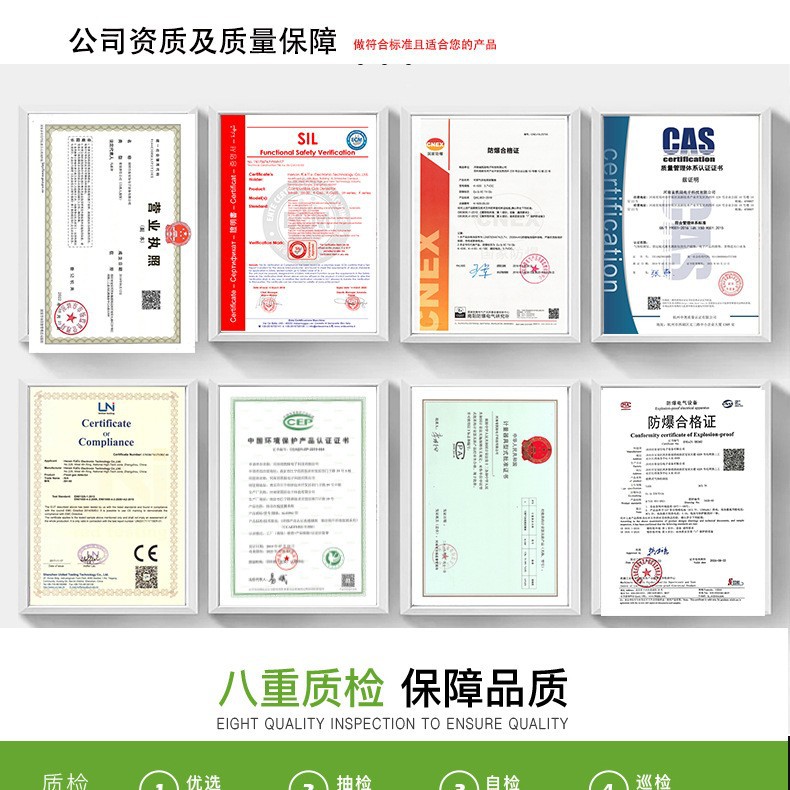 Explosion-Proof Sulfur Dioxide Detection Alarm So2 Concentration Alarm Leakage Online Sulfur Dioxide Detector