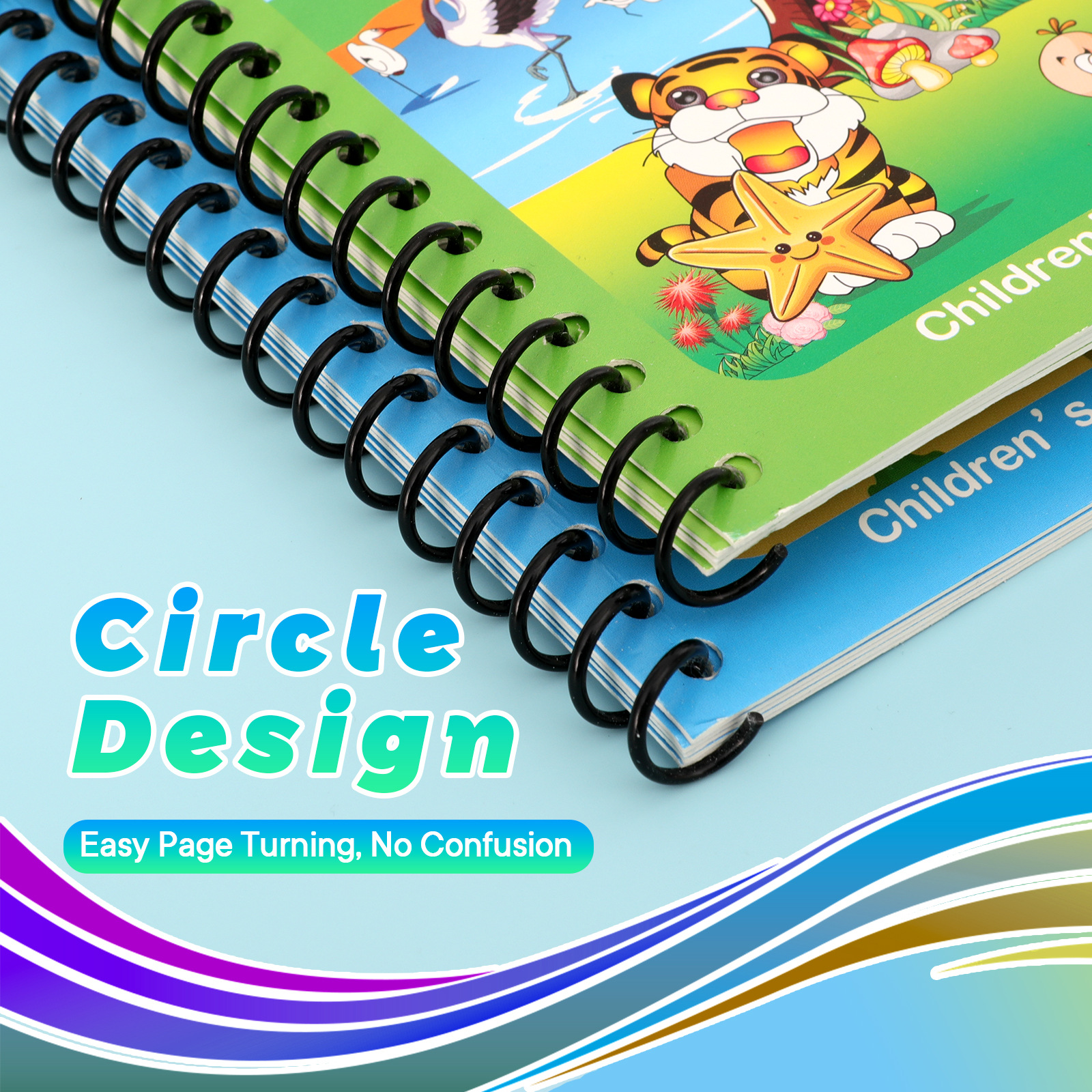 Children's magic puzzle water Painting Book repeated graffiti water hand painting book kindergarten coloring can be reused