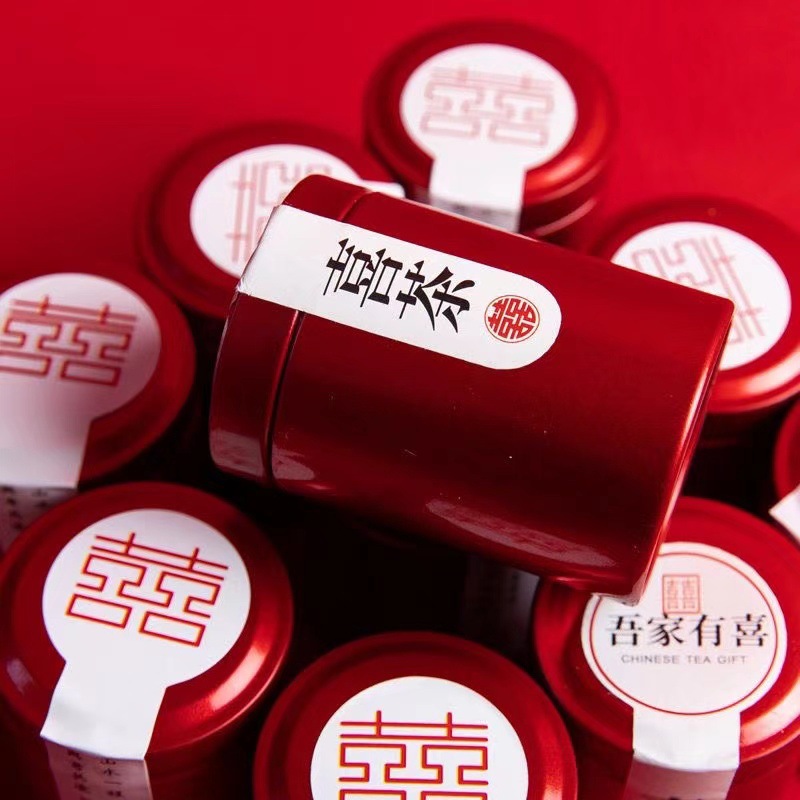 Сувениры, свадебный чай, жестяные банки, маленькие чайные банки, ароматизированный чай, свадебные возвраты, Дахунпао, подружки невесты, свидетели, практичные внутренние
