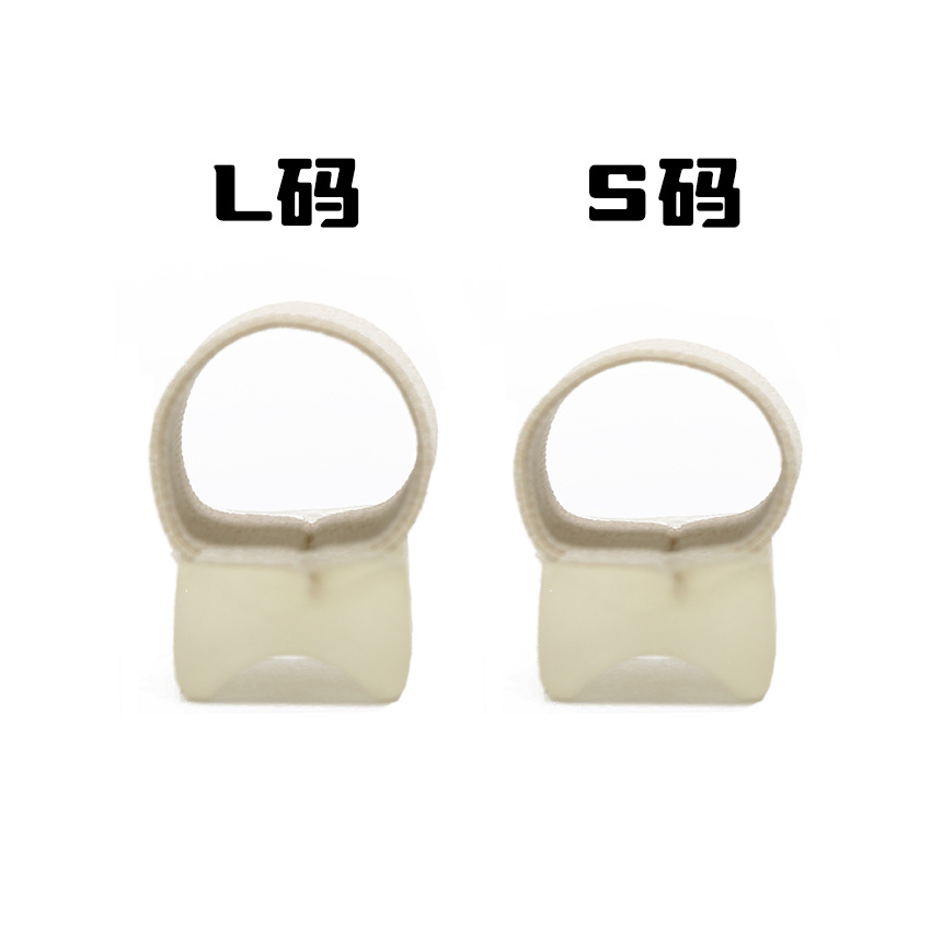 Single hole toe divider thumb valgus straightener toe trainer day and night wearable shoe separable artifact toe sleeve