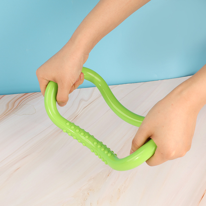 Dropshipping Open-Back Yoga Ring, Beautiful Back Yoga Auxiliary Supplies, Pilates Multi-Functional Beautiful Back Ring, Open Shoulder Ring