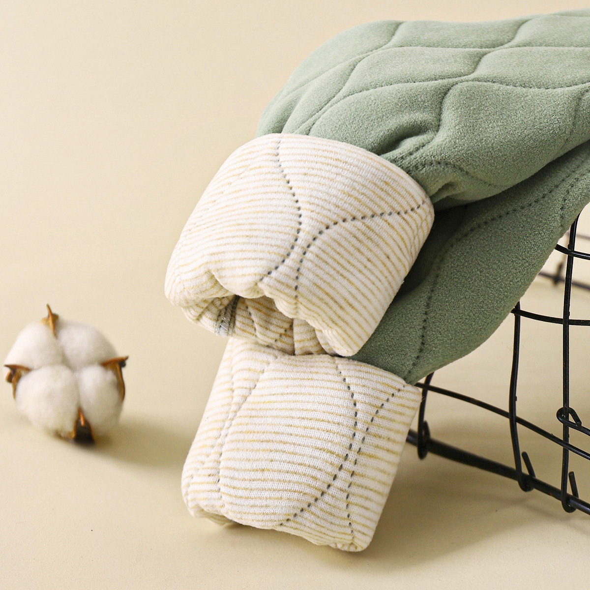 Children's Warm Pants Autumn and Winter New School Uniform Artifact Boys' Cotton Pants Girls' Leggings Student Children's Pants