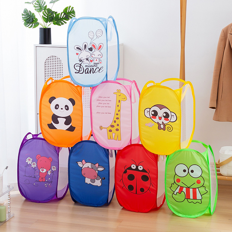 Складная корзина для грязного белья, тканевая, для хранения одежды и игрушек