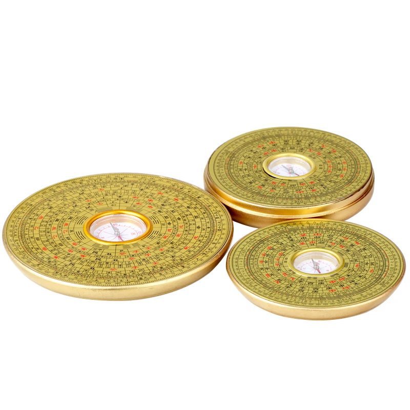 Professional feng shui compass compass comprehensive plate compass geomancy measurement orientation portable size ornaments manufacturers wholesale