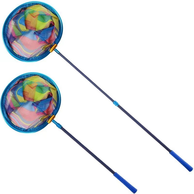 Children's retractable net fishing net pocket net catch dragonfly butterfly insect fishing net children fishing net catch fish