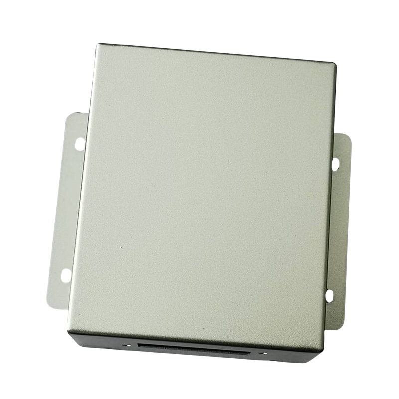Power Filter Housing, Two Terminal Ports and Three-Phase Three-Wire Port, Silver Spray Paint Surface, Any Size to Choose from