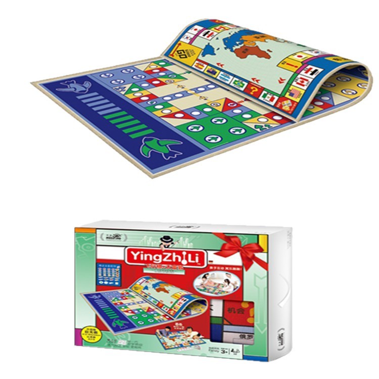 Children's Flying Chess Game Carpet Floor Mat Wholesale Bedroom Coffee Table Cushion Baby Crawling Mat Dropshipping