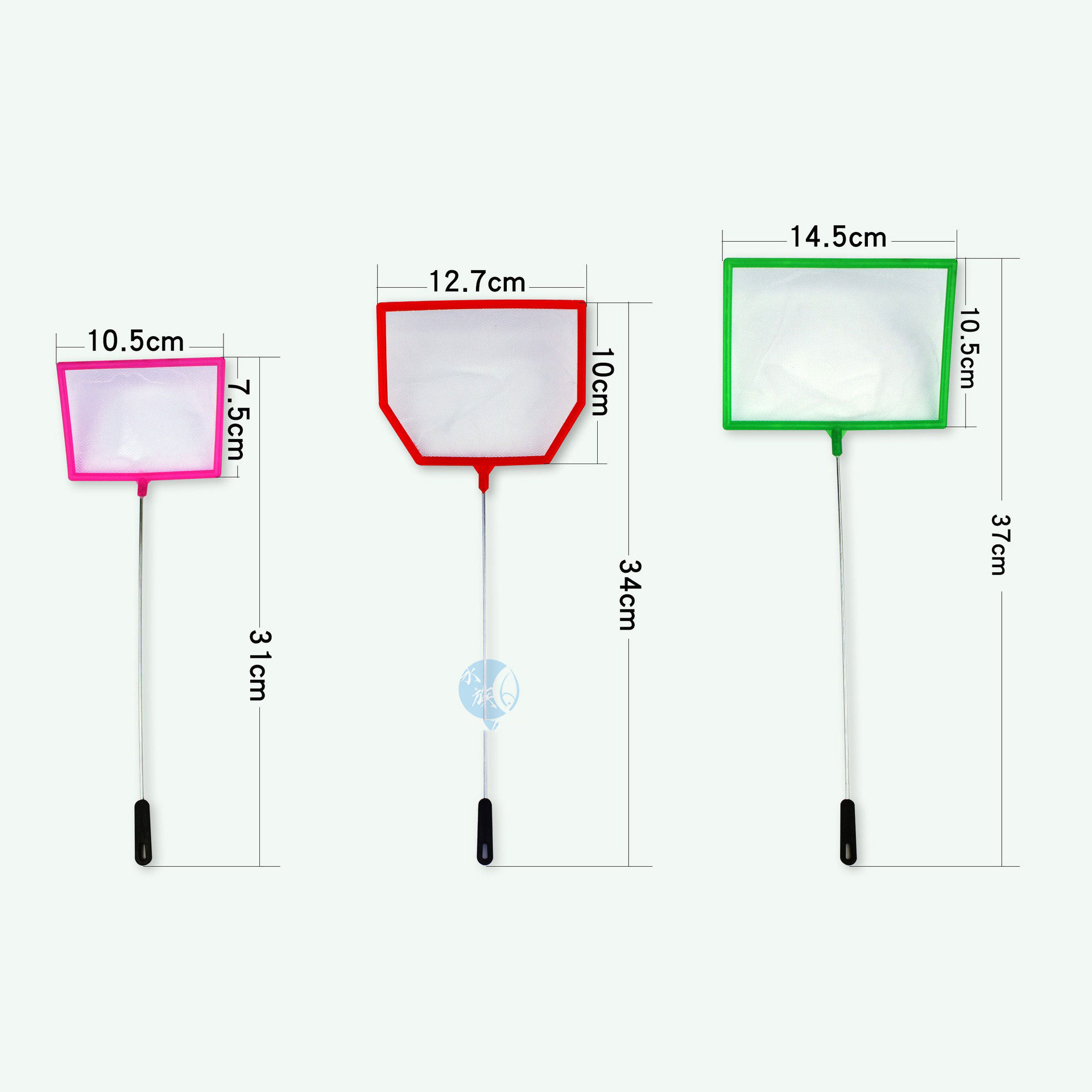 Small Fishing Net, Fish Tank Net, Coarse Mesh, Fine Mesh, Small Square Fishing Net, Children's Fishing Net, Large, Medium, Small Aquarium, Small Fish Tank