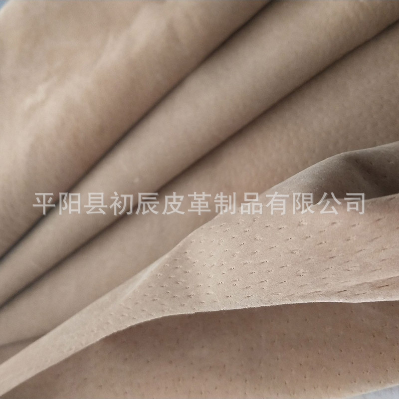Factory direct leather leather pigskin leather two-layer leather general shoe upper leather fine pores in stock