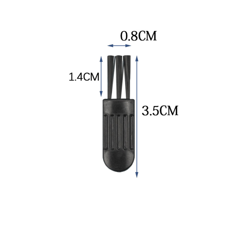 Wholesale nose hair trimmer brush plastic razor small brush mosquito lamp razor cleaning brush
