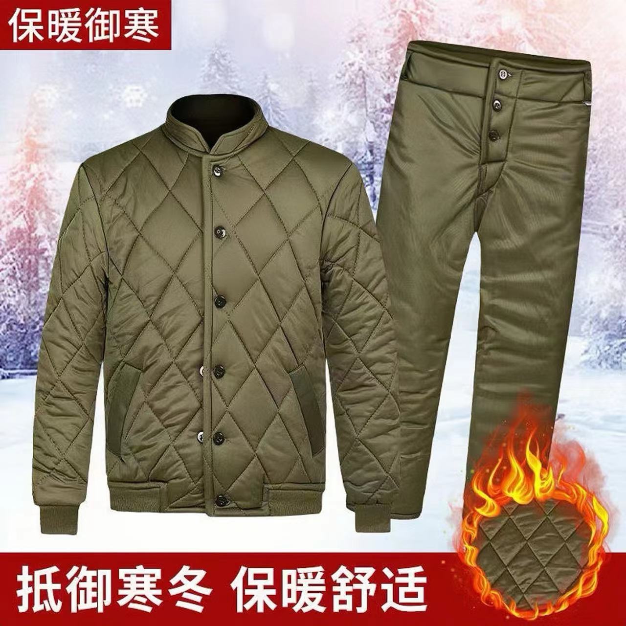 Одежда для гражданской защиты, утепленные ватные одежды для холодных регионов