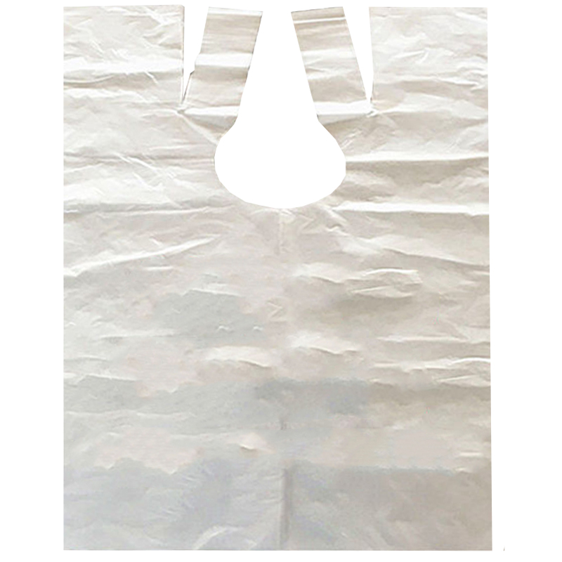 Beauty salon Disposable bib barber shop special supplies oil treatment and Perm dyeing tool scissors scarf plastic shawl scarf