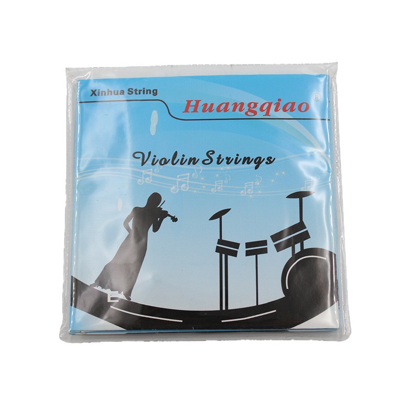Violin Silver String Soft Box Individually Packaged Silver Wire Material Playing String Set